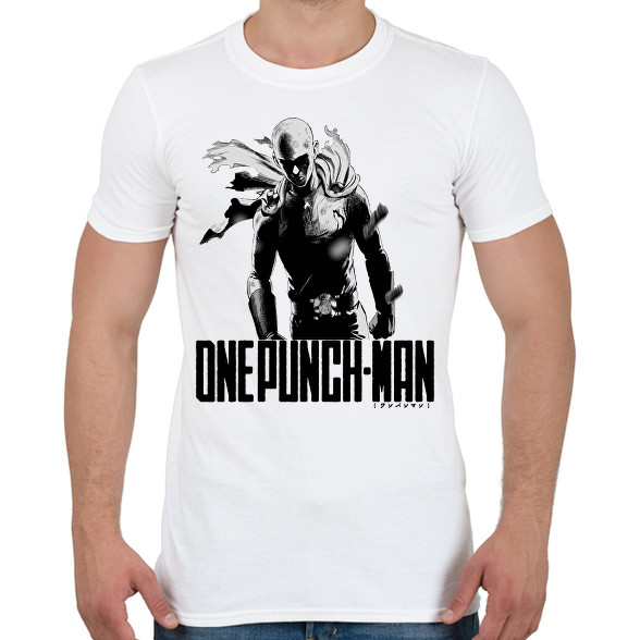 one punch man-Férfi póló