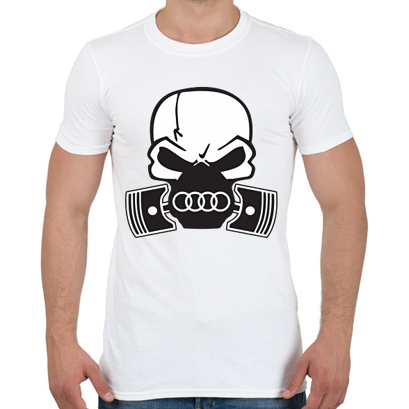 Skull audi-Férfi póló