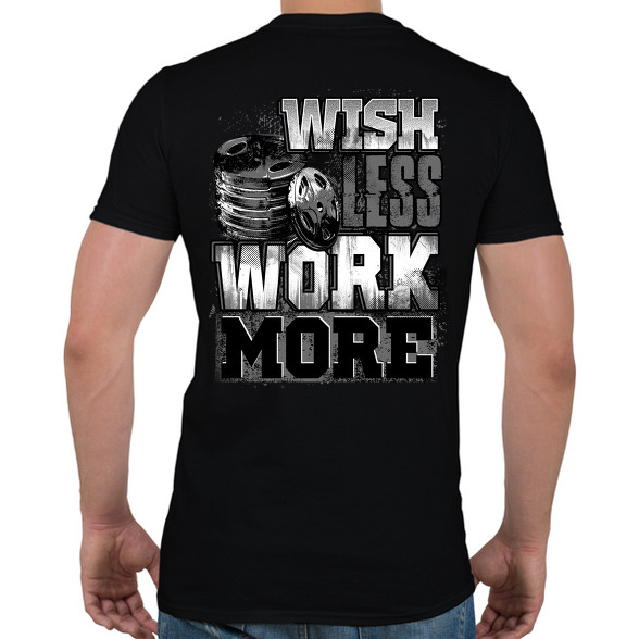 WORK MORE-Férfi póló