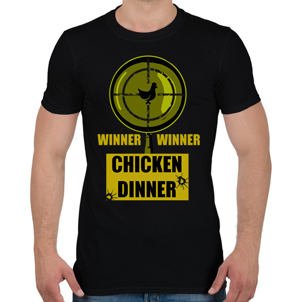 WINNER-WINNER CHICKEN DINNER-Férfi póló