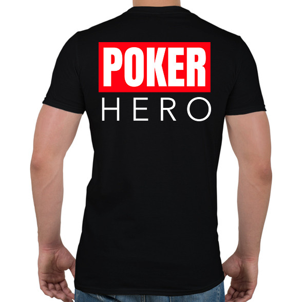 POKER HERO-Férfi póló