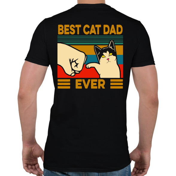 Best Cat Dad Ever-Férfi póló