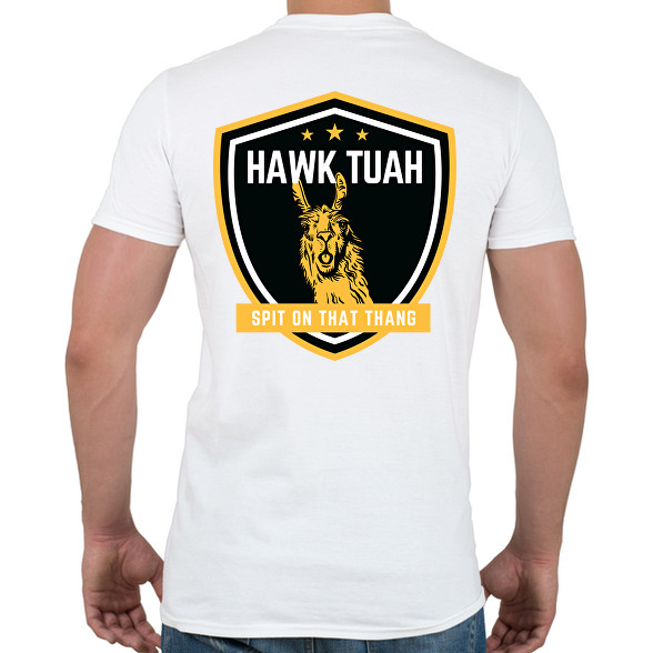 Hawk Tuah… Spit On That Thang - láma-Férfi póló