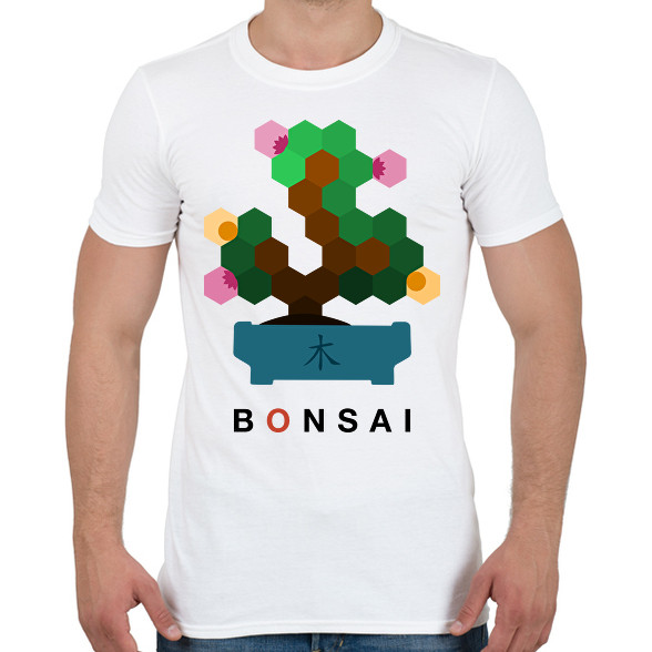 Bonsai-Férfi póló