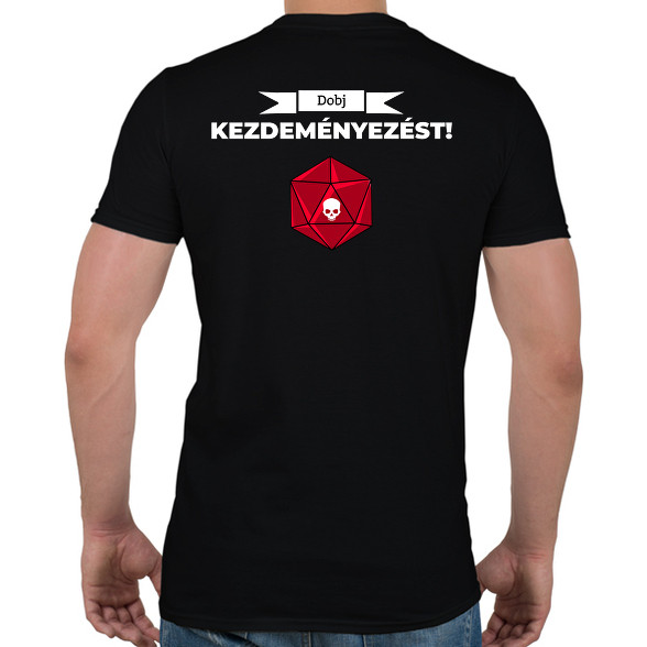 Dobj kezdeményezőt!-Férfi póló