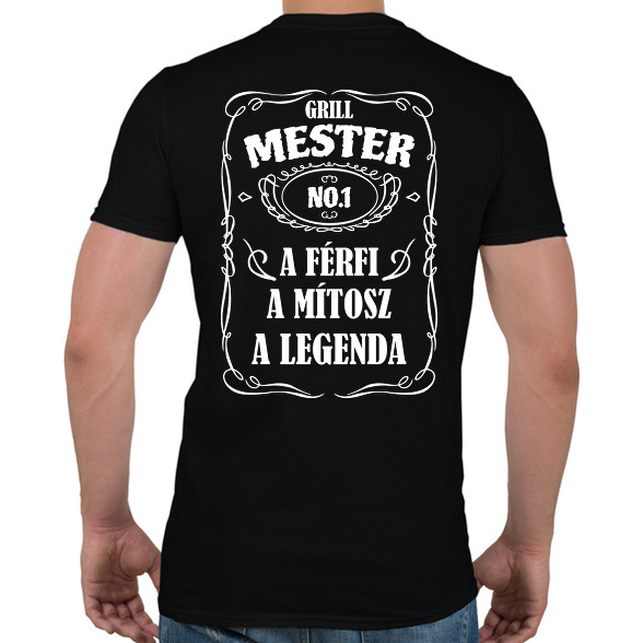 Grill mester-Férfi póló