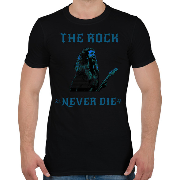 rock never die3-Férfi póló