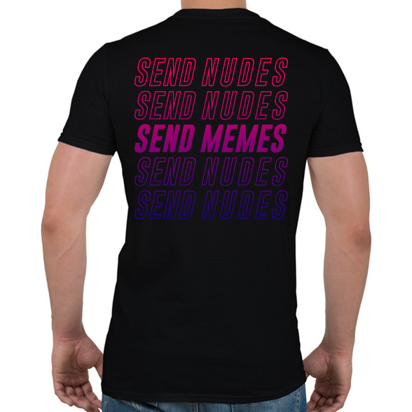 Send Memes-Férfi póló