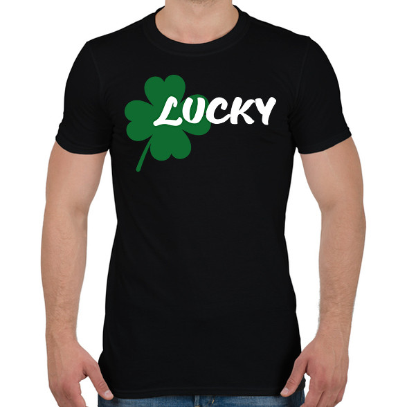 Lucky - páros-Férfi póló