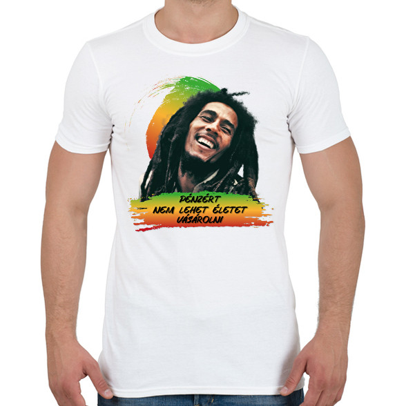 Bob Marley idézet-Férfi póló