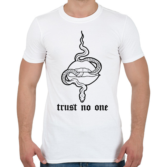 Trust no one-Férfi póló