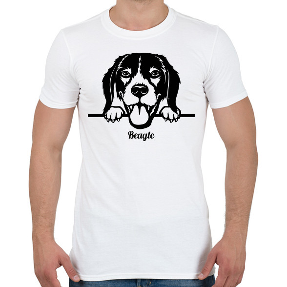 Beagle-Férfi póló