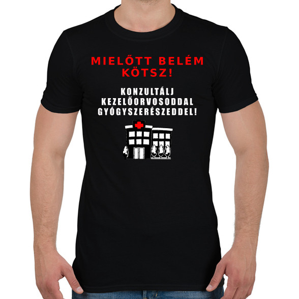 MIELŐTT BELÉM KÖTSZ-Férfi póló