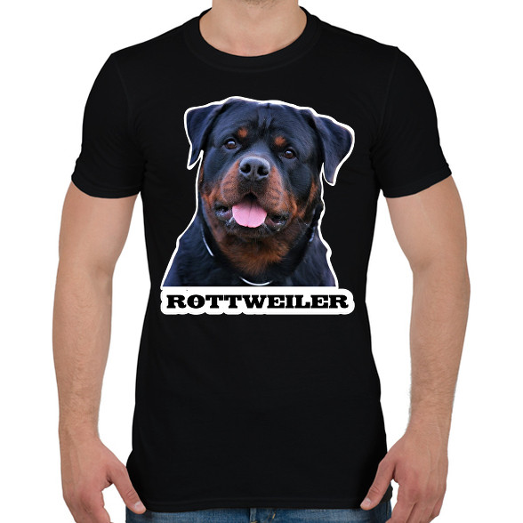 Rottweiler-Férfi póló