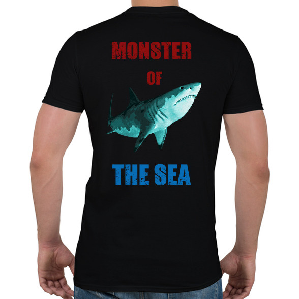 monster of the sea-Férfi póló