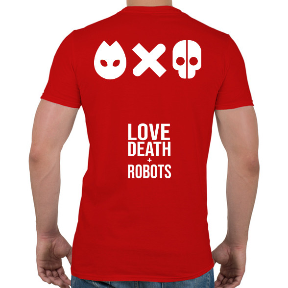 Love Death and Robots logo-Férfi póló