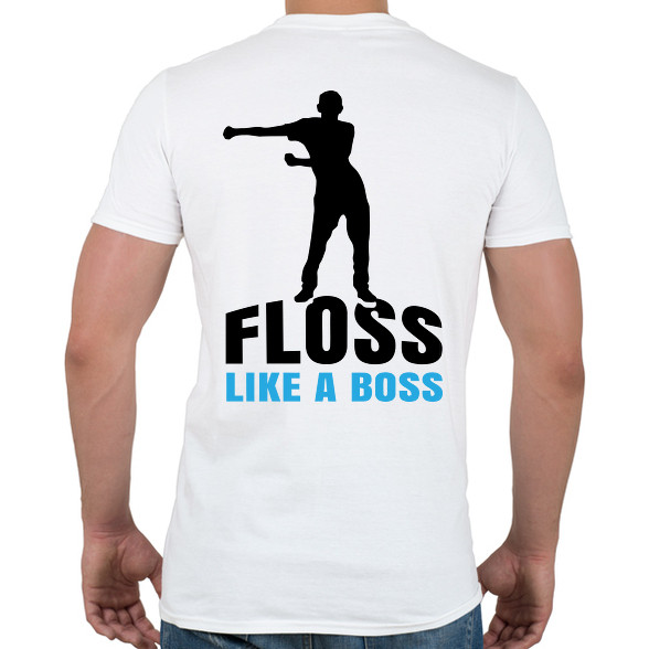 Floss like a boss - táncos-Férfi póló