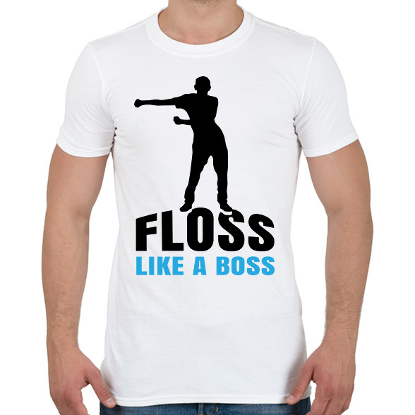 Floss like a boss - táncos-Férfi póló