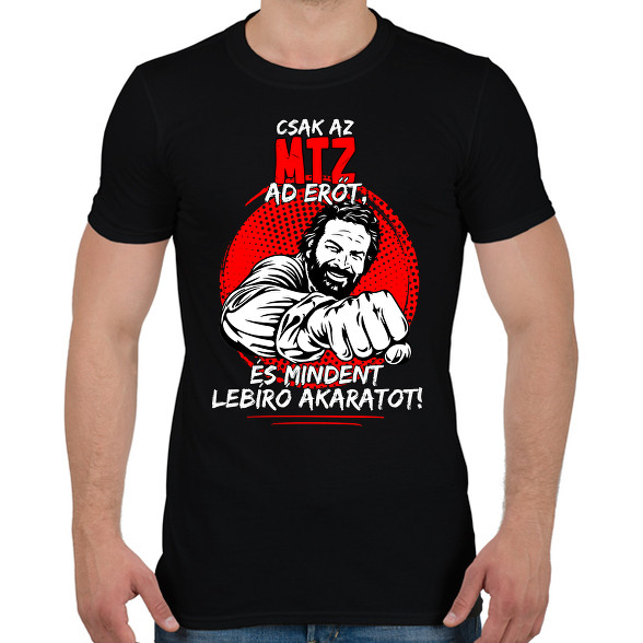 Csak az MTZ ad erőt-Férfi póló