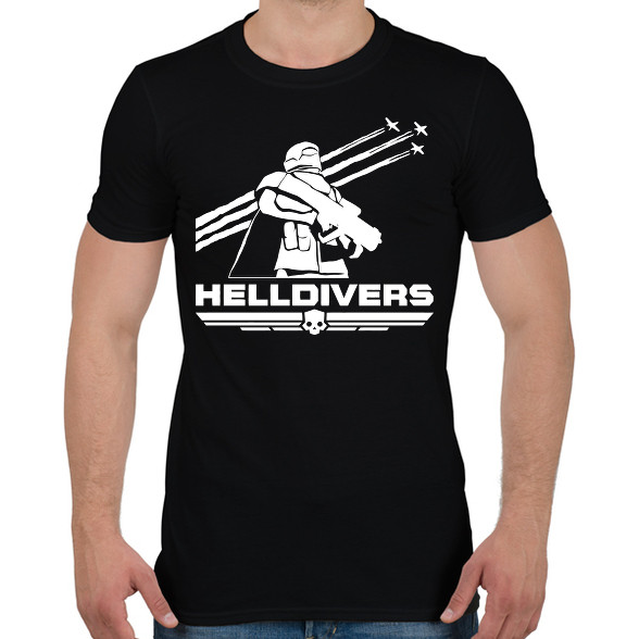 Helldivers-Férfi póló