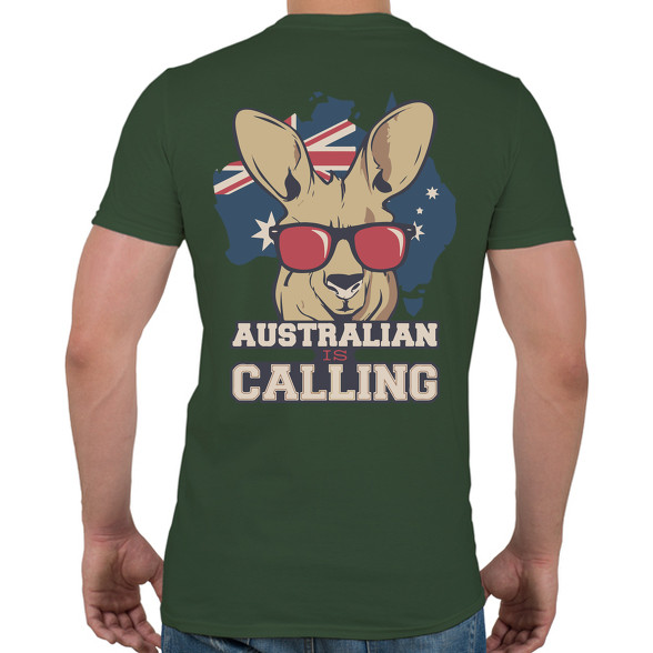 Australian is calling-Férfi póló