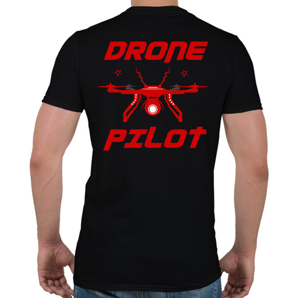 DRONE PILOT-Férfi póló