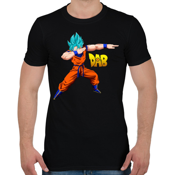 Dabbing Dragon Ball-Férfi póló