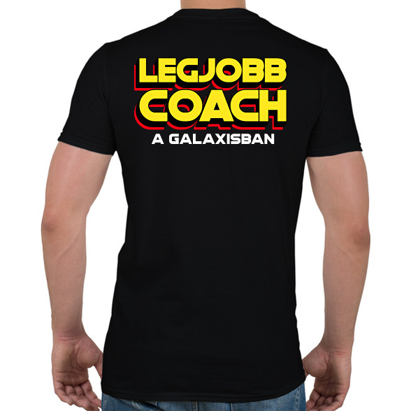 LEGJOBB COACH A GALAXISBAN-Férfi póló