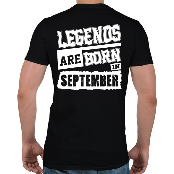 A legendák szeptemberben születtek!-Férfi póló