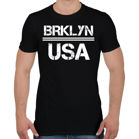 Usa brooklyn-Férfi póló