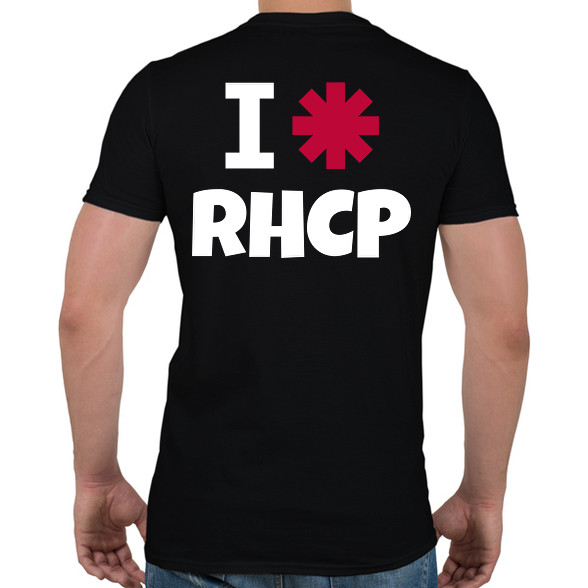 I LOVE RHCP 2-Férfi póló