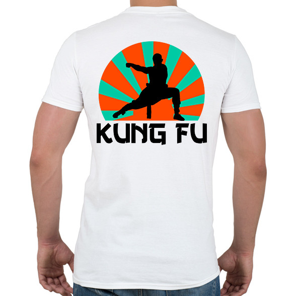 KUNG FU-Férfi póló