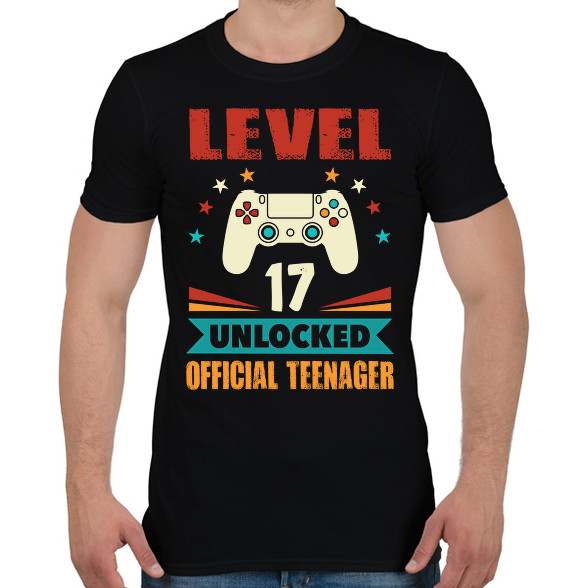 17 éves gamer-Férfi póló