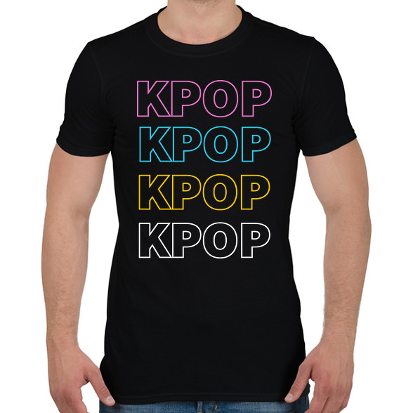 KPOP-Férfi póló