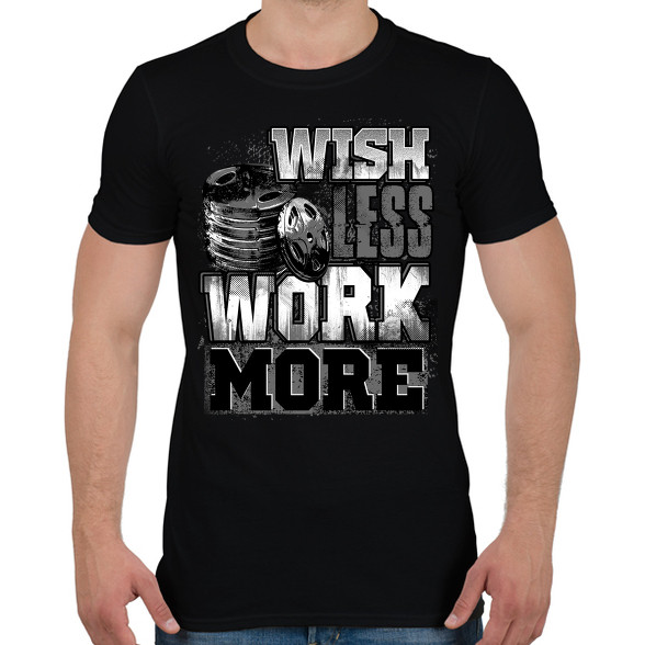 WORK MORE-Férfi póló