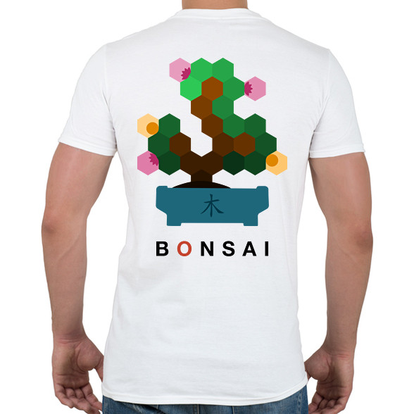 Bonsai-Férfi póló