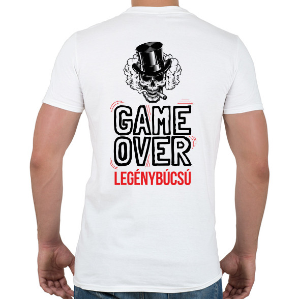 Game over - legénybúcsú-Férfi póló