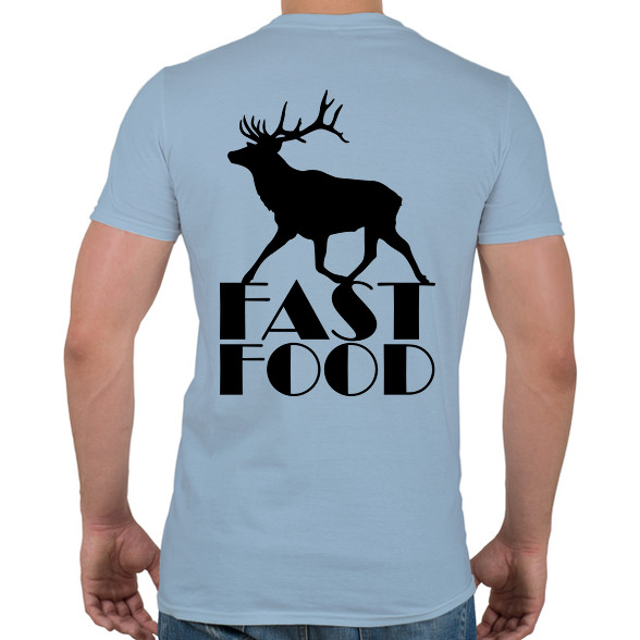 Fast food-Férfi póló