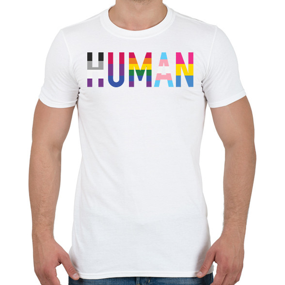 Human-Férfi póló