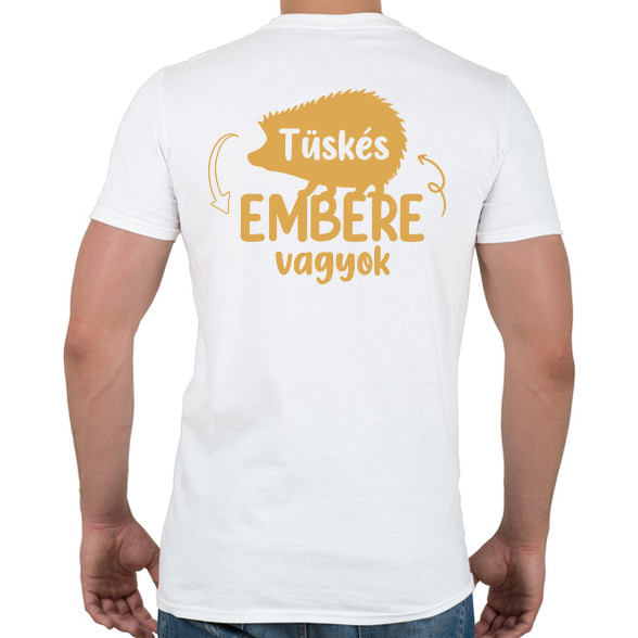 Tüskés embere vagyok - Névvel-Férfi póló