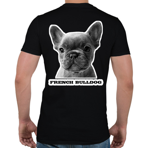 french bulldog-Férfi póló