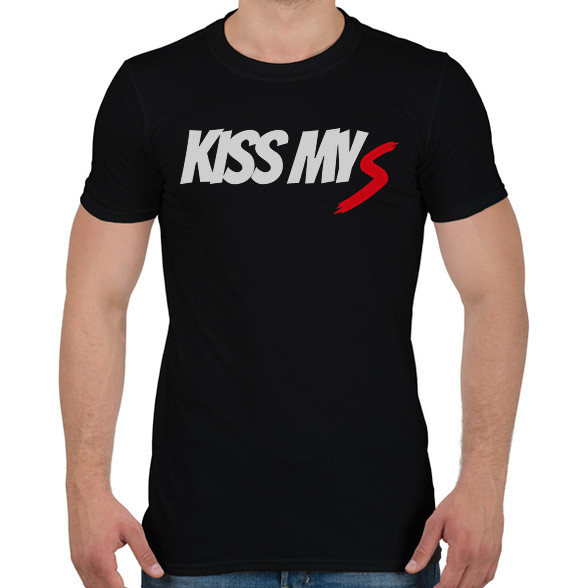 KISS MY S-Férfi póló