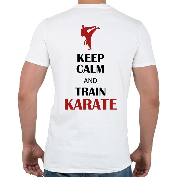 Keep calm - Karate-Férfi póló