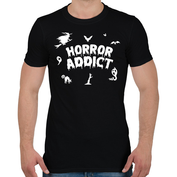 Horror addict-Férfi póló