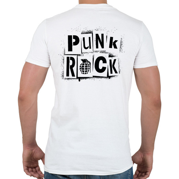 Punk Rock-Férfi póló