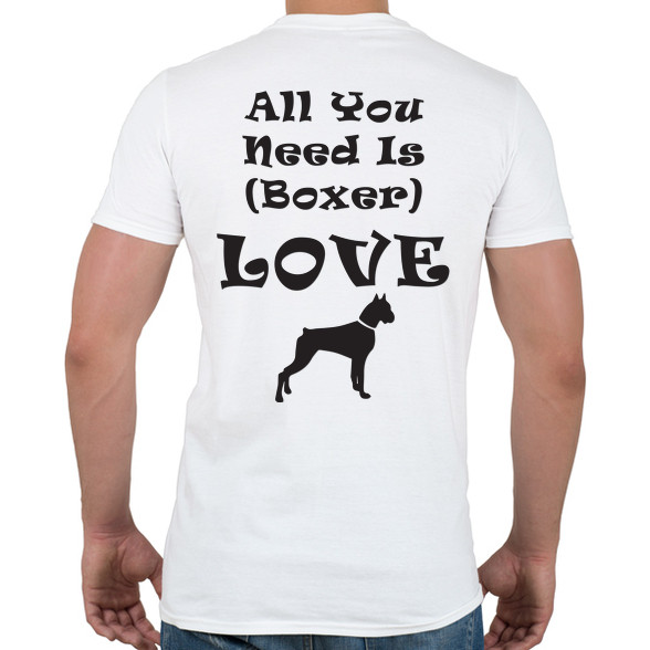 Boxer Love-Férfi póló