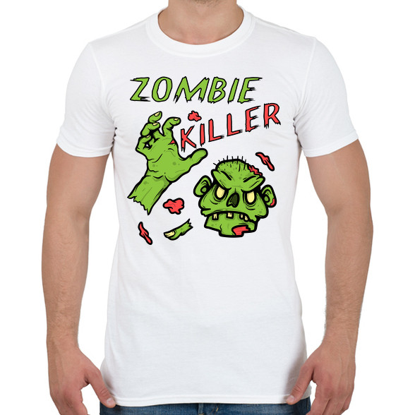 Zombie Killer-Férfi póló