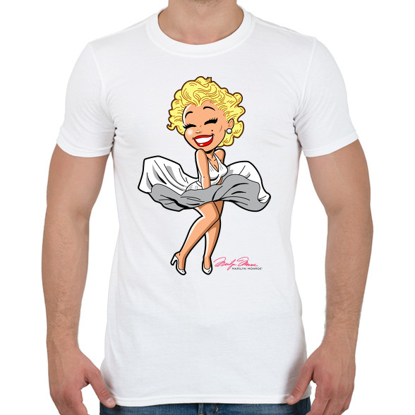 marilyn-monroe-png-2300195-Férfi póló