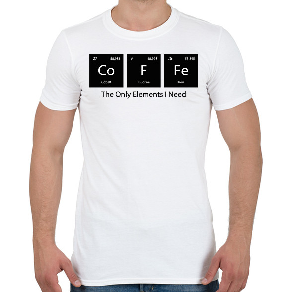 DoFFe - The Only Elements I Need-Férfi póló