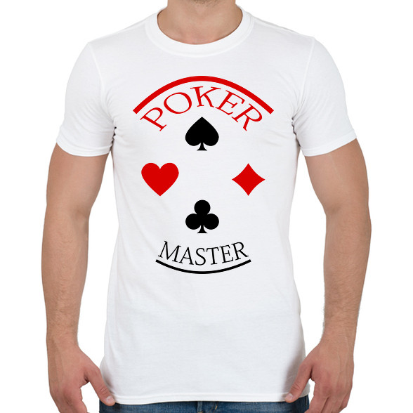 pokermaster_2-Férfi póló